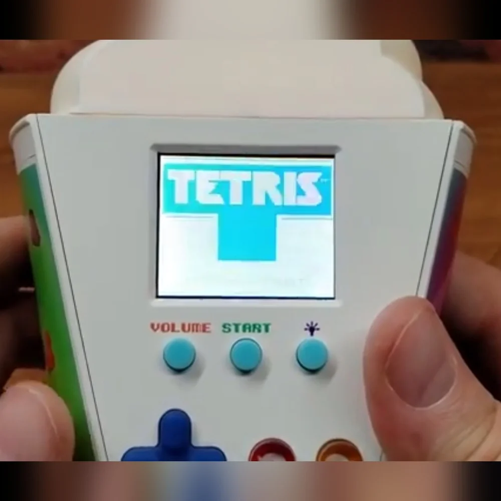 Tetris Slurpee NIB Portable Gaming System - White
